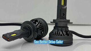 A3 H7 single beam led headlight bulb 